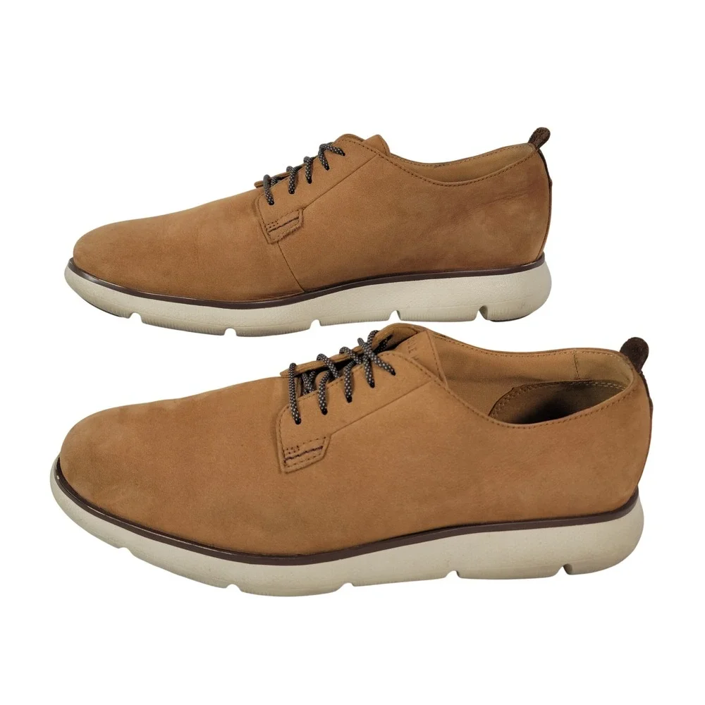 Cole Haan Zerogrand Oxford Mens 9M Tan Suede C34678 Comfort Lightweight